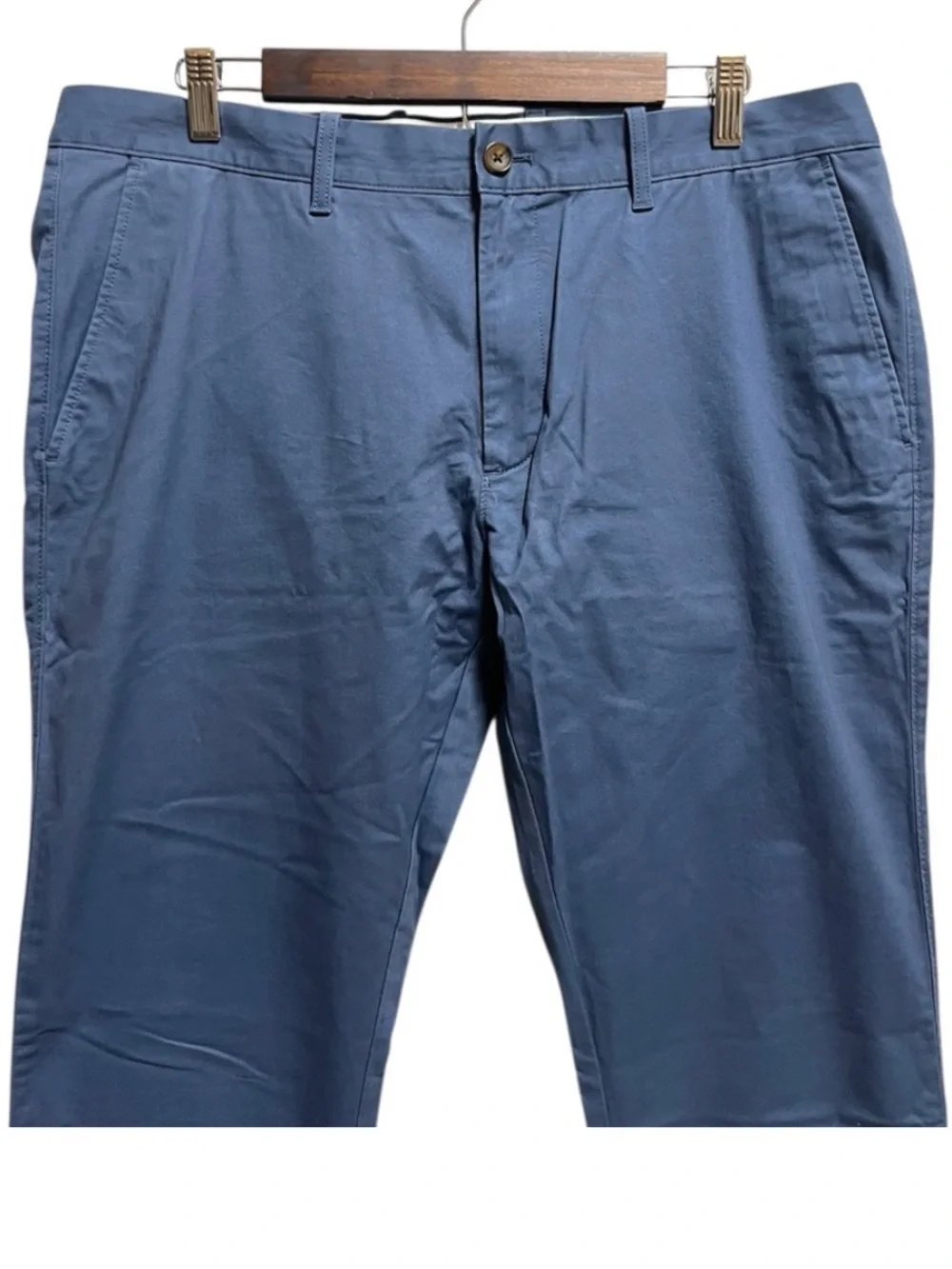 J.Crew Men’s 250 Chino Khakis Skinny Fit Pants in Blue 33/32